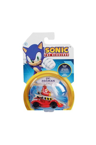 Nintendo Sonic - Vehicul metalic cu figurină 1:64, Eggman, S5