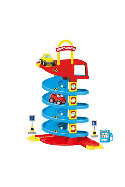 Dolu Joc de constructie - Circuit masinute (38 piese)