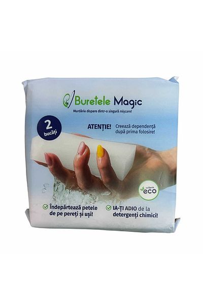 Carpa Magica Pack of 2 x Magic Sponge and 1 x Magic Cloth