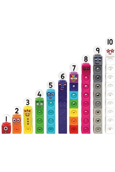 Learning Resources Sada aktivit Mathlink ® s kostkami 1–10 – číselné bloky