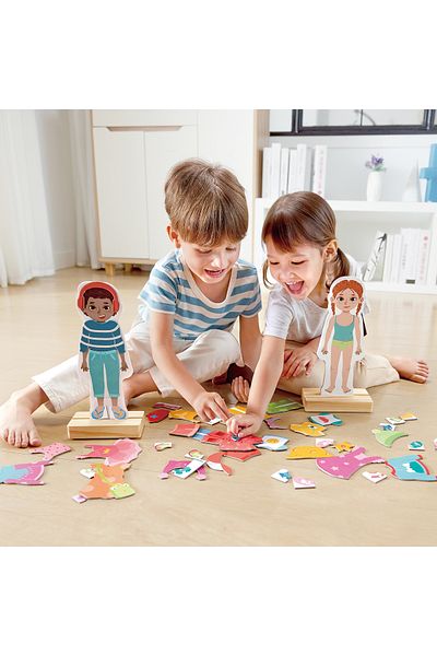 Hape Magnetic Dress-up Puzzle (68 PIECES)