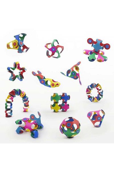 Clixo Joc Magnetic De Construit – Tiny & Mighty (9 PIESE)