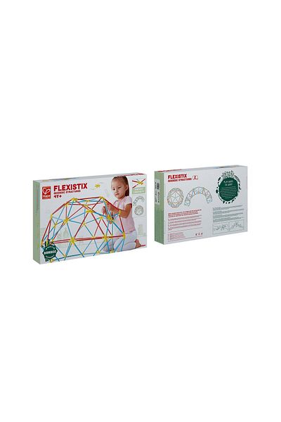 Hape Flexistix Bamboo Toy - Geodesic Dome (177 PIECES)