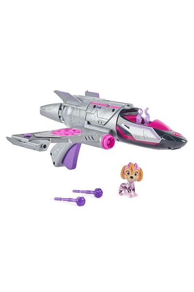 SPIN MASTERR Paw Patrol Skye Mighty Movie Jet Transformer Vehicle