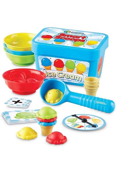 Learning Resources Math Game - Colorful Ice Cream