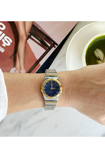 GOLDON retro roma rakam detaylı metal saati