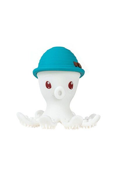 Mombella Silicone Gingival Ring, - Octopus Light Blue