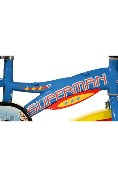 Dino Bikes Bicicletă pentru copii Superman de 12'