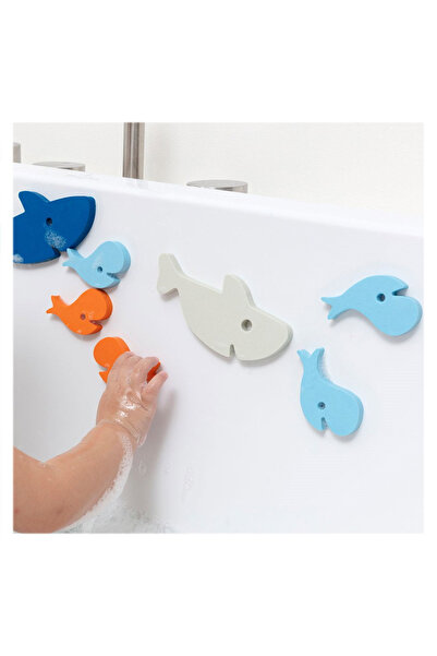Quut Toys Puzzle De Baie, Set 10 Piese, Rechinii Infometati,