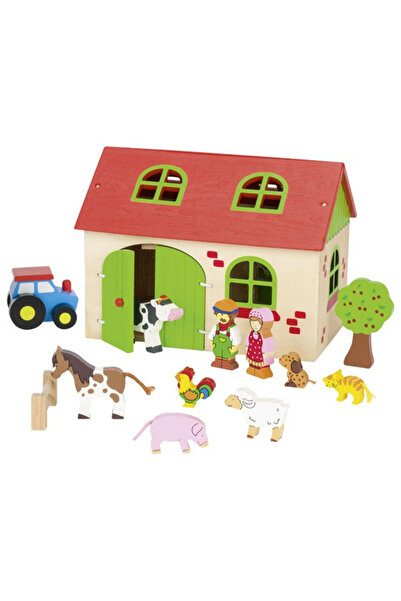Goki Casă din lemn cu viață la fermă -