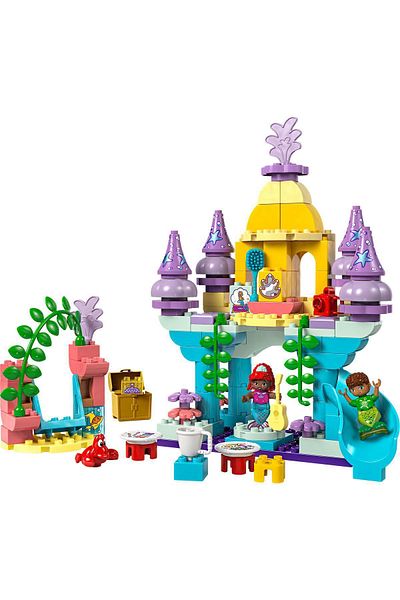 LEGO Disney ariel's magic Underwater Palace - Construction Set for Kids 10435 (116 Pieces)