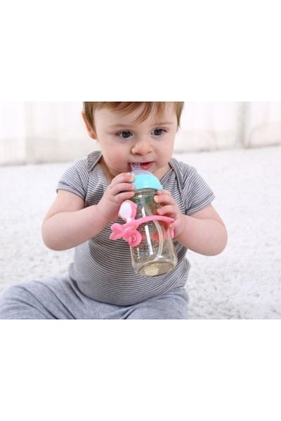 Mombella Silicone Gum Ring - Pink Monkey