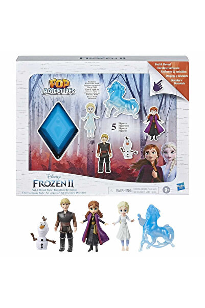 Hasbro Set 5 figurine Frozen 2 - Pop Adventures, Disney Frozen Detașabilă și ...