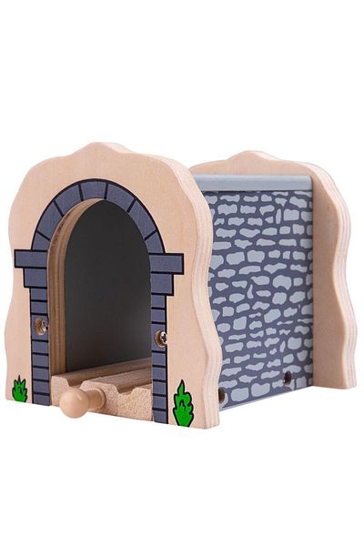 BIGJIGS Toys Tunel Din Lemn