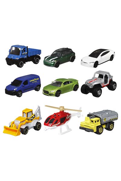 mattel Matchbox Set 9 Masinute Mercedes Benz Unimog U300