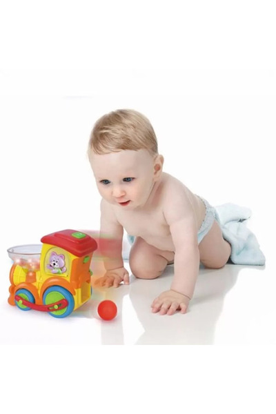 Hola Kuličková lokomotiva se zvuky a světly