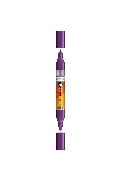 Molotow Acrylic Paint Marker, Dual Tip 1.5 And 4 Mm, One4all, Twin Pumpmarkers, 48 ​​Colors