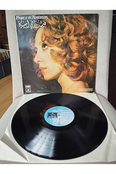 Plakperest Fairuz – Fairuz In America - 1971 USA Basım 33 lük Plak - Lp Albüm...