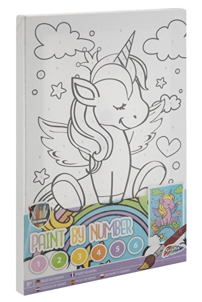 GRAFİX Tablou Pictez Pe Numere - Unicorn