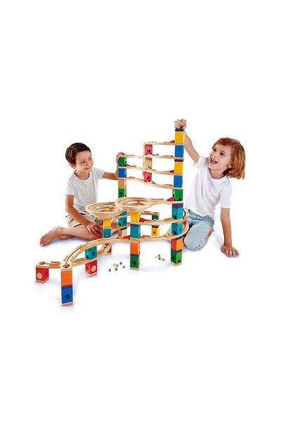 Hape Quadrilla Children's Toy - Ball Circuit - Ultimate (198 PIECES)