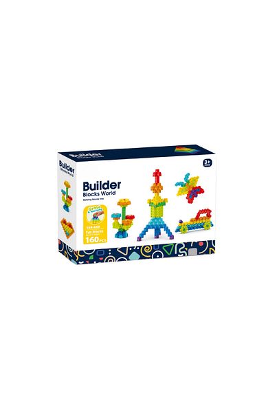Bufnitel Set De Constructie Steam - Micutul Constructor (160 PIESE)