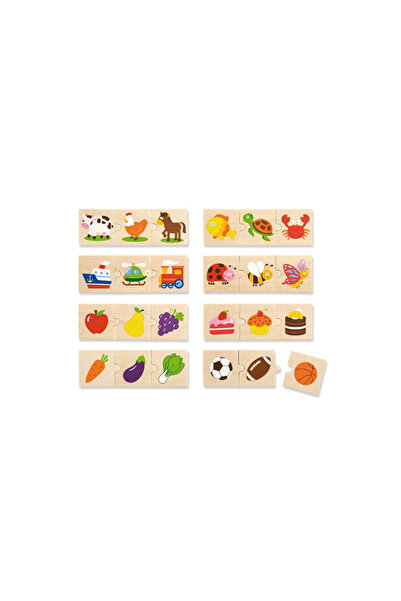 Viga Toys Puzzle De Potrivire Si Sortare Categorii, 24 Piese