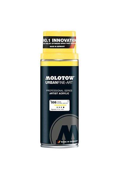 Molotow Ufa Artist Acrylic Spray 400ml Zinc Yellow