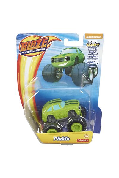 mattel Blaze Metal Pickle Cars