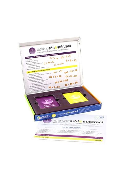 Learning Resources Card Game - Practice Addition and Subtraction