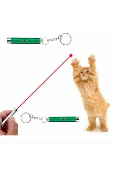 Micostore Laser for cats, LED keychain, multicolor, 3 in 1 toy