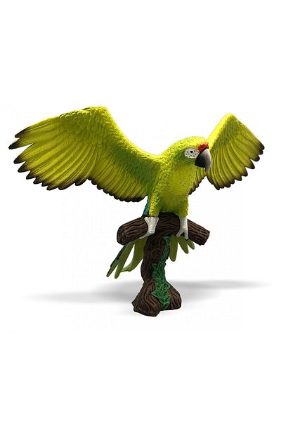 Bullyland Παπαγάλος Macaw - Φιγούρα Ζώου