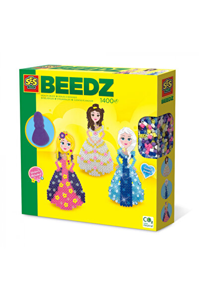 SES Creative Set creativ Beedz - Mărgele termoadezive Prințesă