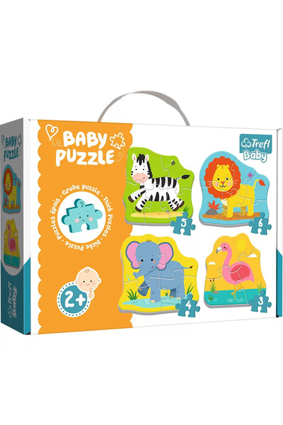 Trefl Puzzle Baby Clasic Animale Safari 8 Piese