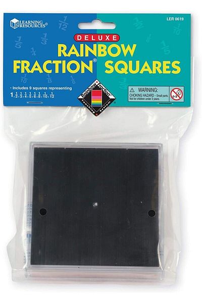 Learning Resources Rainbow Fraction ® Colorful Fraction Tiles