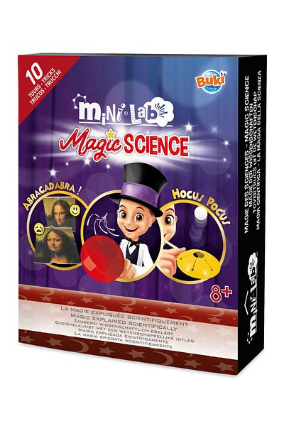 Buki France Mini-Lab Magic Through Science - Set For Kids