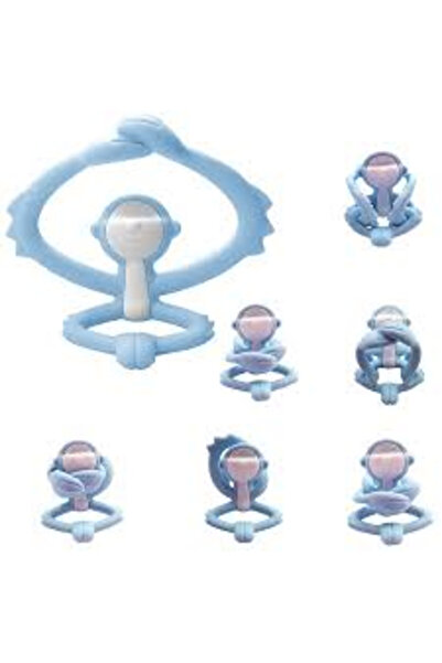 Mombella Silicone Gum Ring, - Red Monkey