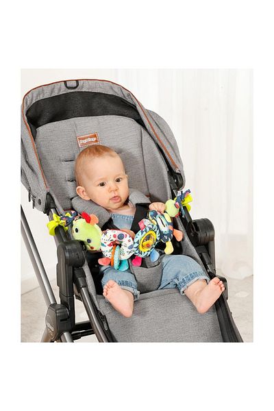 Fehn Stroller toy - Colorful caterpillar