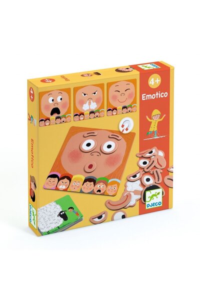 djeco Joc Educativ Emotico, Recunoaste Emotii,
