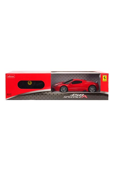 Rastar MASINA CU TELECOMANDA FERRARI 458 SPECIALE ROSU CU SCARA 1 LA 24