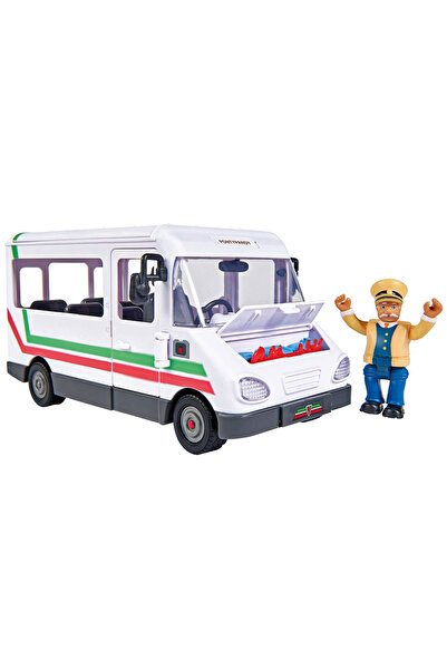 Simba Fireman Sam Trevors Bus With Figure And Accessories