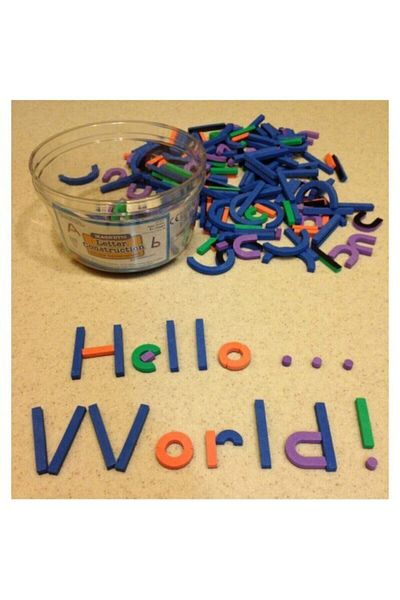 Learning Resources Magnetic Letter And Number Creation Activity Set