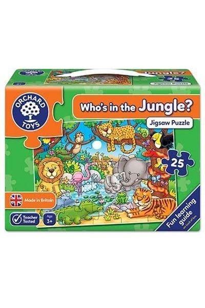 Orchard Toys Puzzle Cu Activitati Cine Este In Jungla? / Who's In The Jungle?