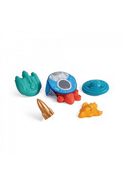 Hape Beach Toy - Spaceship Shape Set