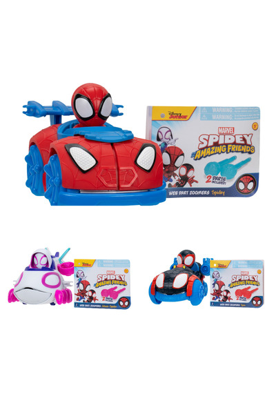 Paienjenelul Marvel - Vehicle With Dart Launcher, Figure Included, Various Mo...