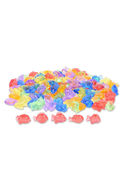 TickiT Set De Sortare, Pestisori Translucizi, 120 Piese