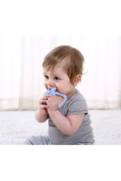 Mombella Silicone Gum Ring, - Blue Monkey