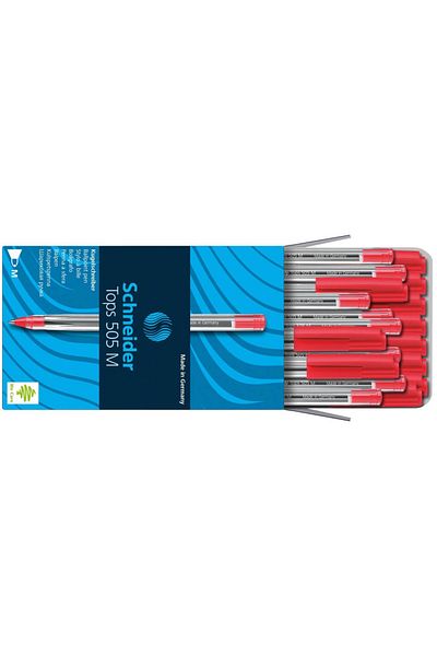 SCHNEIDER Tops M Pen Box, Red