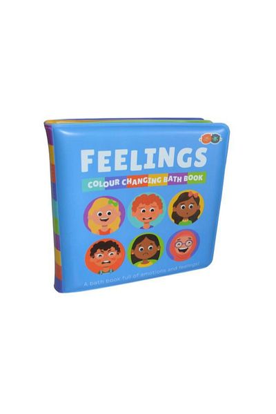 Buddy&Barney Color Changing Bathroom Book and Stickers - Emotions