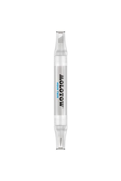 Molotow Aqua Twin 1mm/2-6mm Double-tipped Marker Neutral Grey 04