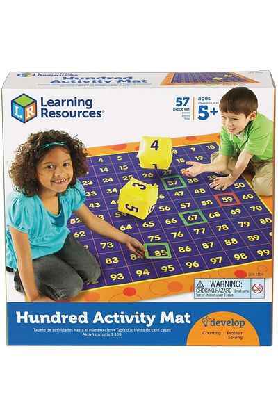 Learning Resources Set de activități Lr-hip Hoppin' Hundred Mat™